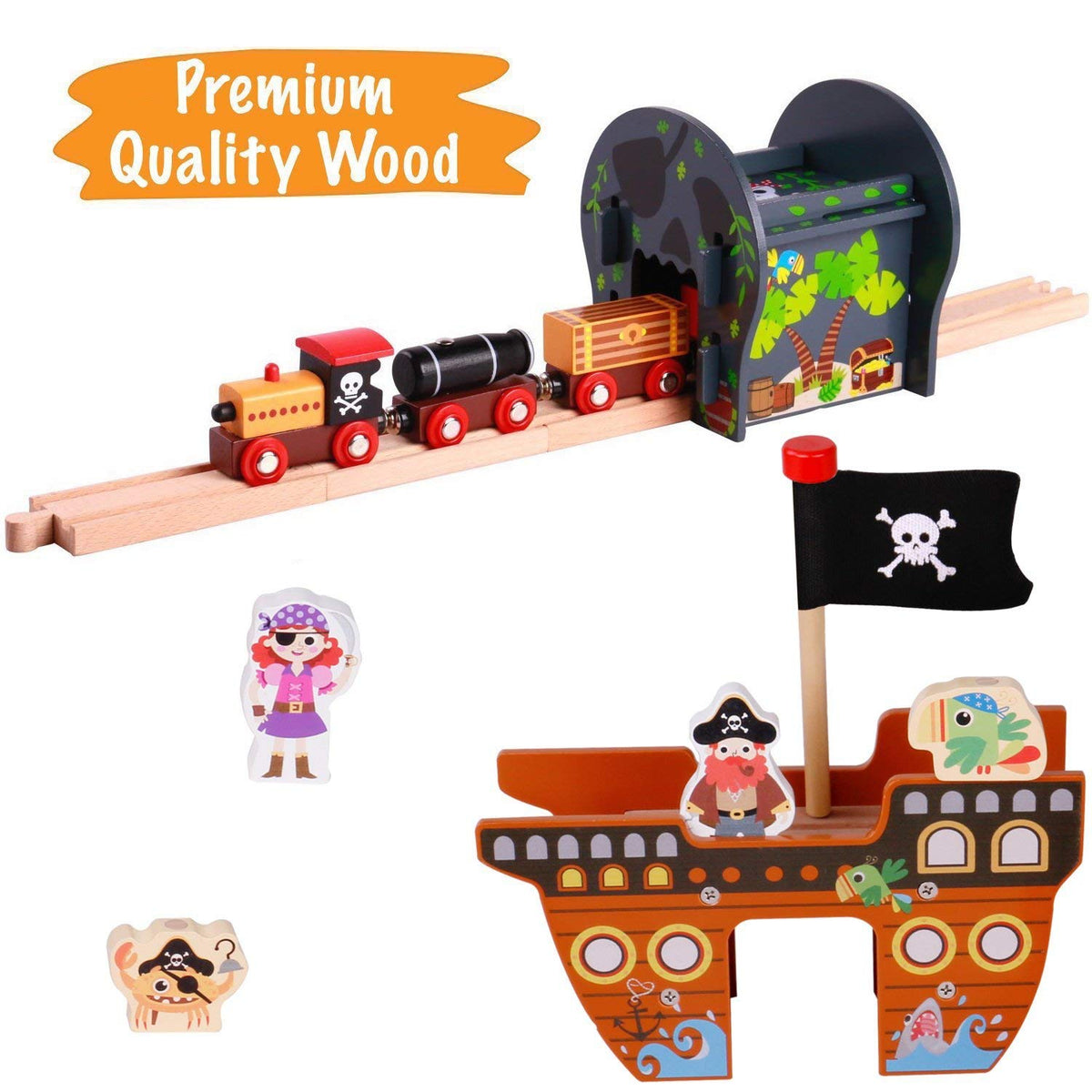 Pirate sales train set