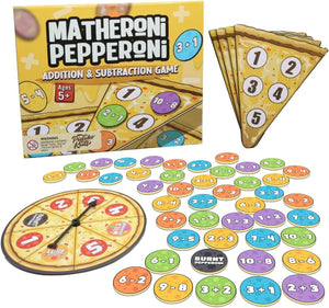 Pidoko Kids Matheroni Pepperoni | Math Games for Kids Ages 5+ | Addition and Subtraction Game