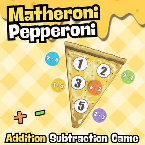 Pidoko Kids Matheroni Pepperoni | Math Games for Kids Ages 5+ | Addition and Subtraction Game