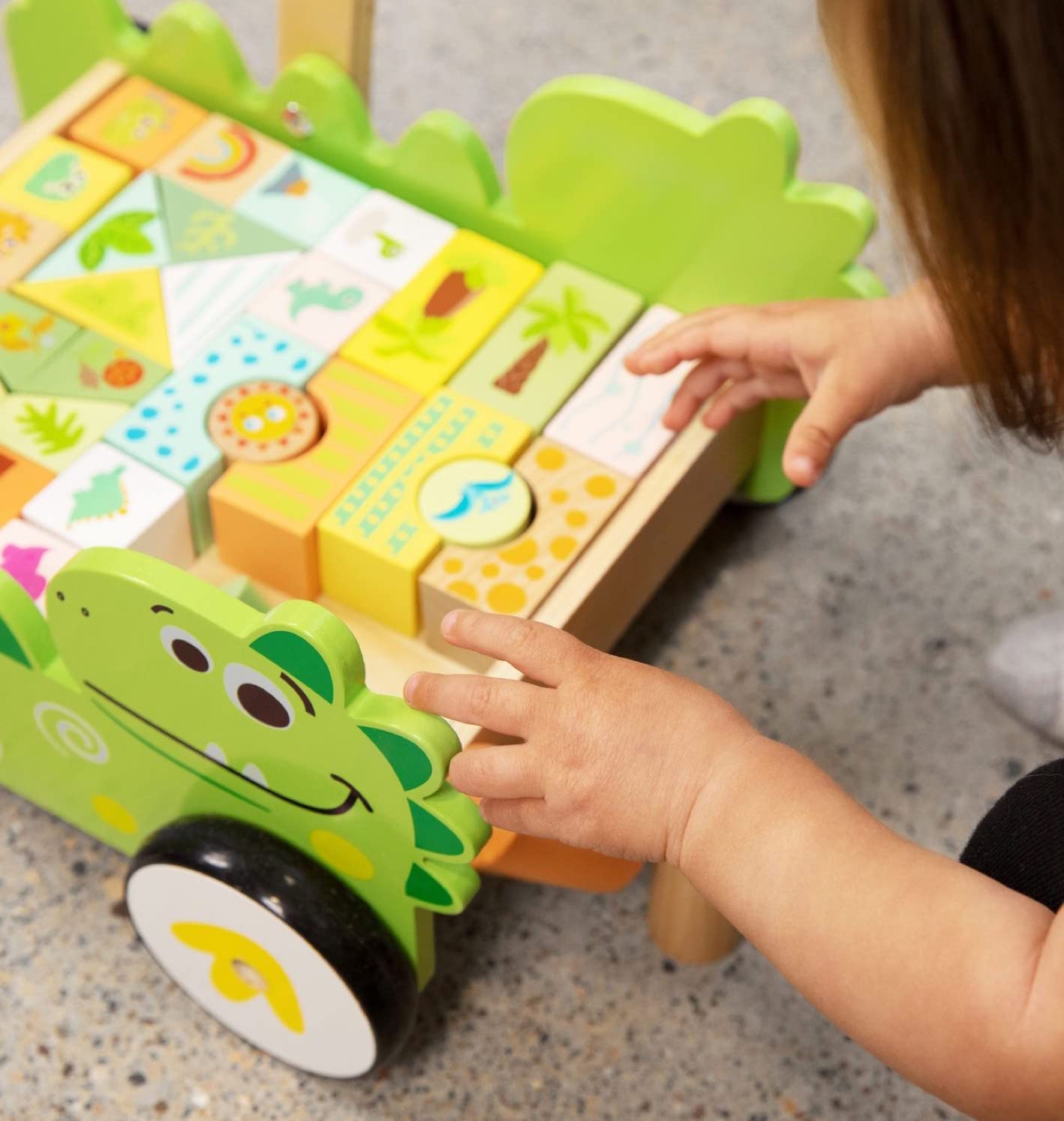 Pidoko Kids Year Old Boy Girl Gifts Wooden Baby Walker Includes